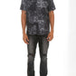 Mens Collared Print Button Down
