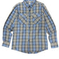 Long Sleeve Flannel Full Plaid Checkered Shirt