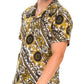 Mens Print Button Down Shirt