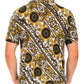 Mens Print Button Down Shirt