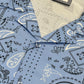 Mens Collared Print Button Down