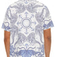Mens Collared Print Button Down