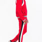 Mens Two Stripe Track Pants Track Jacket Set