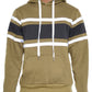 Solid With Three Stripe Pullover Hoodie