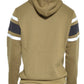 Solid With Three Stripe Pullover Hoodie