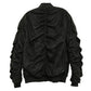 Mirosuede Scrunched Bomber Jacket