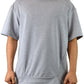 Mens Casual 1/2 Sleeve Sweatshirt Tops