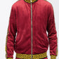 Velour Track Jacket