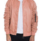 Men's Casual Ma-1 Flight Lined Bomber Jacket
