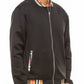 Checkered Plaid Zip Light Track Jacket