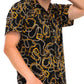 Mens String Bead Status Button Down