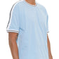 Striped Tape Short Sleeve Tshirt