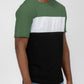 Mens Color Block Short Sleeve Tshirt