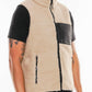Padded Sherpa Fleece Vest