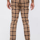 Mens Plaid Trouser Pants