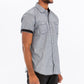Men's Casual Short Sleeve Solid Shirts