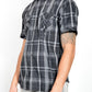 Men's Casual Short Sleeve Plaid Shirts
