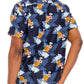 Hawaiian Print Button Down Shirt