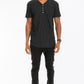 Short Sleeve 4 Button Henley Shirt