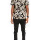 Hawaiian Print Button Down Shirt