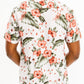 Hawaiian Print Button Down Shirt