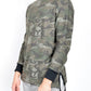 Mens Casual Long Sleeve Camo T-shirt Tops