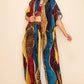 Printed Wide Pants Set