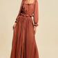Pleated Skirt With Buttons And Pockets