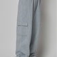 Fleece Lined Cargo Sweat Jogger Pants