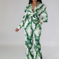 High Waisted Pants Two Piece Set