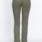 Cotton-span Twill Belted Long Pants