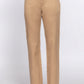 Straight Fit Twill Long Pants