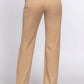 Straight Fit Twill Long Pants