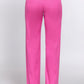 Straight Fit Twill Long Pants