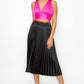 Smock V-neck Satin Bra Top