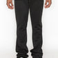 Solid Flare Stacked Track Pants