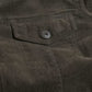 Casual Corduroy Lined Trucker Jacket