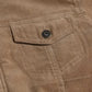 Casual Corduroy Lined Trucker Jacket