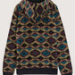 Aztec Diamond Print Hoodie