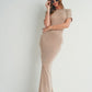 Short-sleeve Maxi Dress