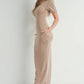 Short-sleeve Maxi Dress