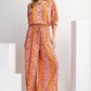 Floral Print Gauze Palazzo Pants