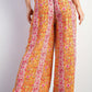 Floral Print Gauze Palazzo Pants
