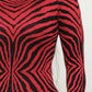 Aminal Jacquard Midi Dress W/ Lurex