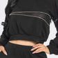 Terry Mesh & Rhinestone Detail Set