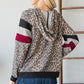 Animal Color Block Hoodie