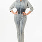 Washed Denim Jumpsuit