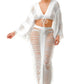 Distressed Long Skirt Set