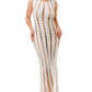 Cut Out Fringe Dress