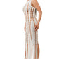Cut Out Fringe Dress